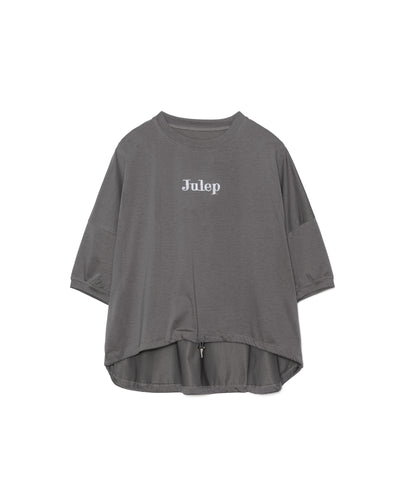 【SALE/50%0ff】Julep Logo T-Shirt [603350] grey
