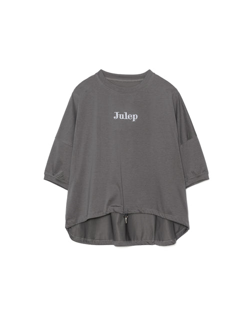 【SALE/50%0ff】Julep Logo T-Shirt [603350] grey(75)