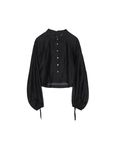 【Summer SALE!!】Sheer Shirt [603353] black(99)