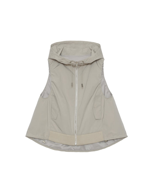 【SALE/50%0ff】Hoodie Vest [603361] beige