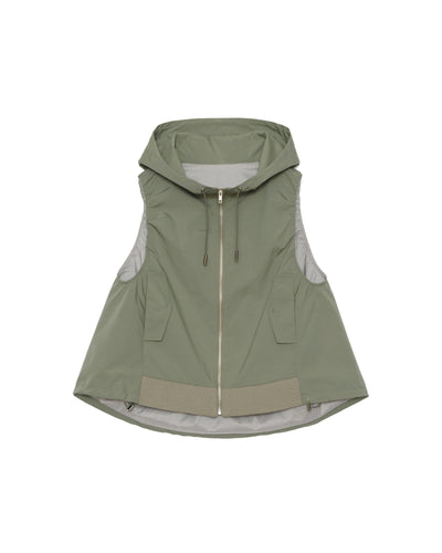 【SALE/50%0ff】Hoodie Vest [603361] light khaki