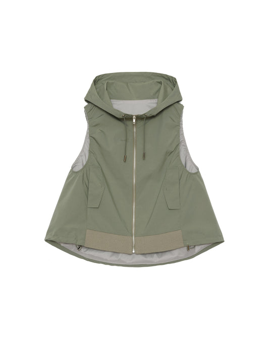 【SALE/50%0ff】Hoodie Vest [603361] light khaki