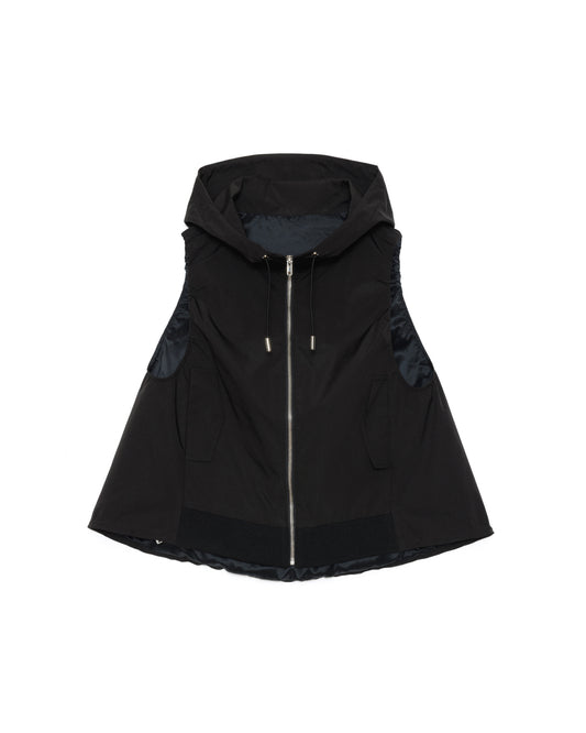 【SALE/50%0ff】Hoodie Vest [603361] black