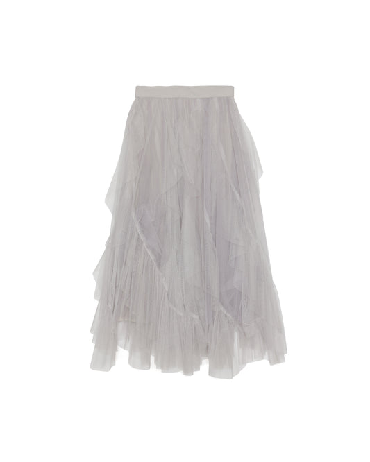 【SALE/50%0ff】Frill Skirt [603346] greige