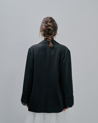 【Summer SALE!!】Tailored Jacket [603357] black(99)