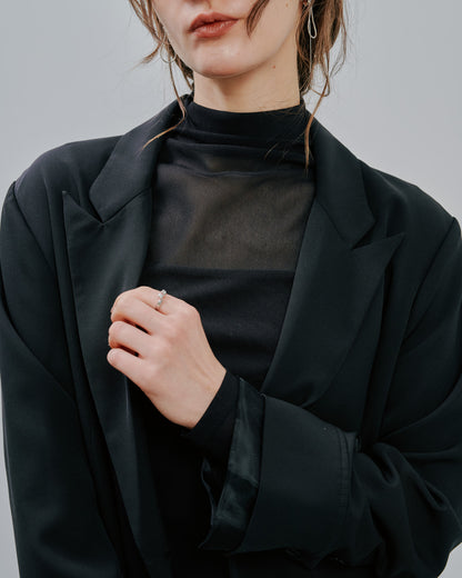 【Summer SALE!!】Tailored Jacket [603357] black(99)