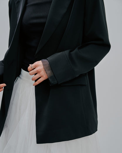 【Summer SALE!!】Tailored Jacket [603357] black(99)