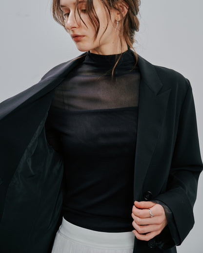 【Summer SALE!!】Tailored Jacket [603357] black(99)