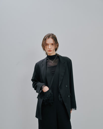 【Summer SALE!!】Tailored Jacket [603357] black(99)