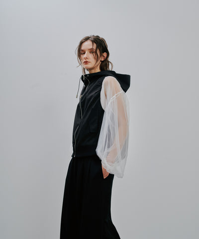 Hoodie Vest [603361] black