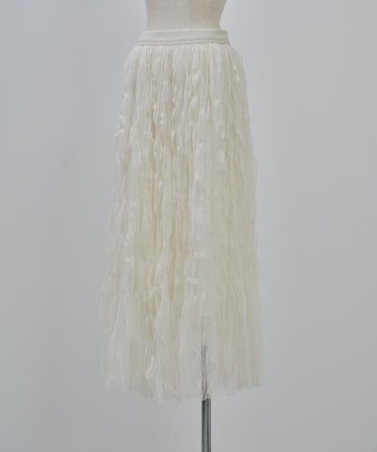 【Summer SALE!!】Washer Skirt [603379] ivory(76)