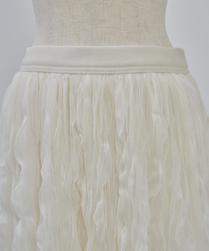 【Summer SALE!!】Washer Skirt [603379] ivory(76)