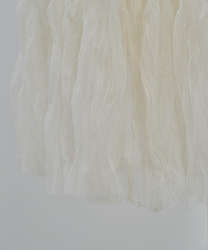 【Summer SALE!!】Washer Skirt [603379] ivory(76)
