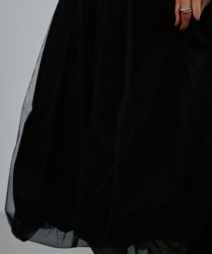 【SALE/50%0ff】Balloon Skirt [603347] black