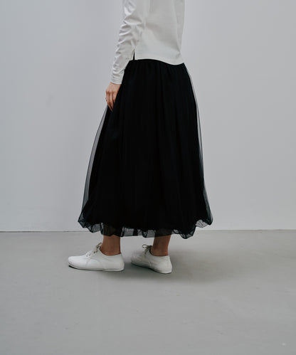 【SALE/50%0ff】Balloon Skirt [603347] black