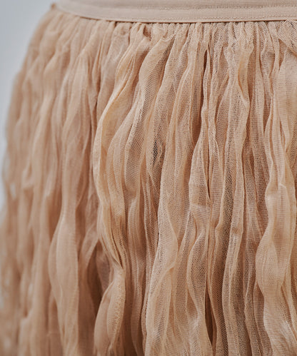 【Summer SALE!!】Washer Skirt [603379] mocha beige(07)