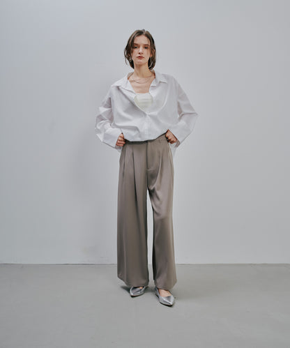Tuck Pants [603356] greige