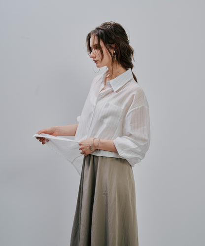 【SALE/50%0ff】Stripe Shirt [603370] off