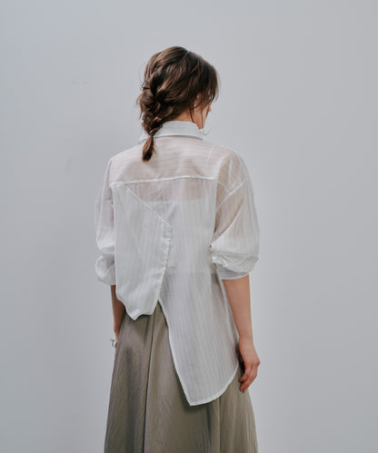 【SALE/50%0ff】Stripe Shirt [603370] off