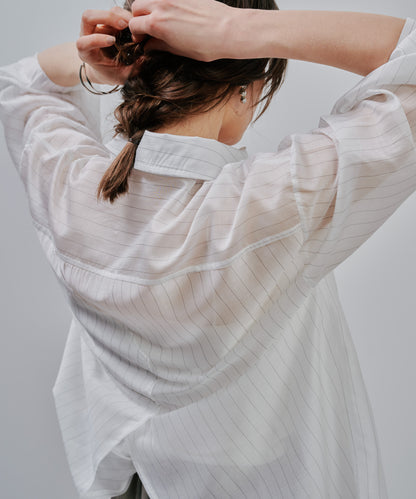 【SALE/50%0ff】Stripe Shirt [603370] off
