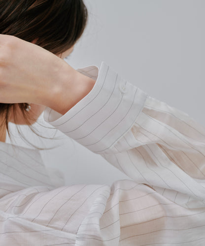 【SALE/50%0ff】Stripe Shirt [603370] off
