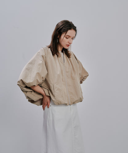 Balloon Blouson [603354] beige