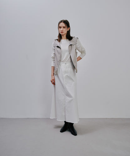 Hoodie Vest [603361] beige