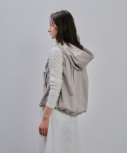 Hoodie Vest [603361] beige