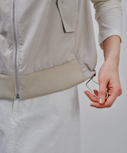 Hoodie Vest [603361] beige