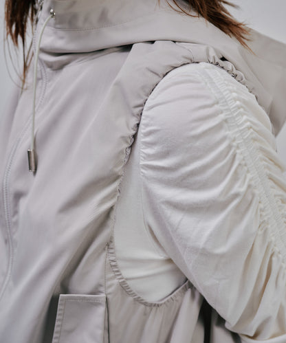 Hoodie Vest [603361] beige