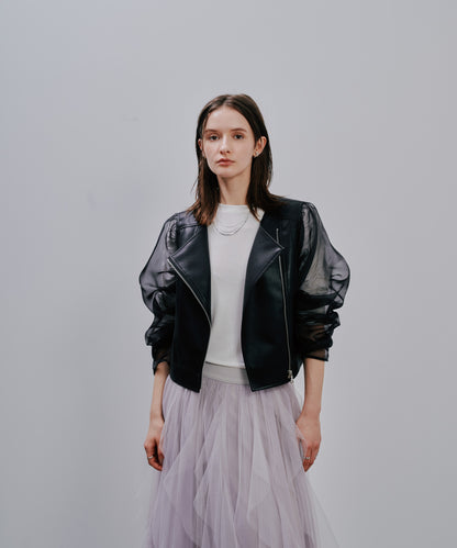 【Summer SALE!!】Rider's Jacket [603348] black(99)