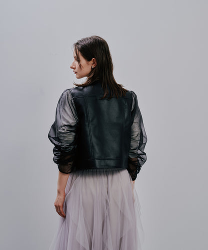 【Summer SALE!!】Rider's Jacket [603348] black(99)