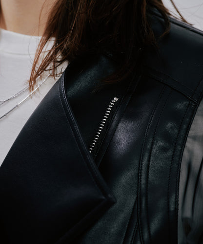 【Summer SALE!!】Rider's Jacket [603348] black(99)