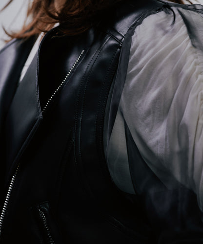 【Summer SALE!!】Rider's Jacket [603348] black(99)