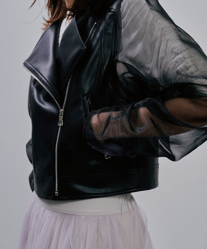 【Summer SALE!!】Rider's Jacket [603348] black(99)
