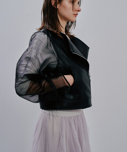 【Summer SALE!!】Rider's Jacket [603348] black(99)
