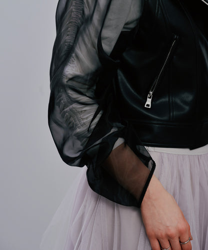 【Summer SALE!!】Rider's Jacket [603348] black(99)