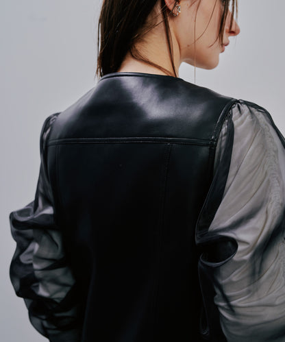 【Summer SALE!!】Rider's Jacket [603348] black(99)