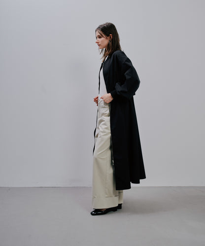 Chino Wide Pants [603385] ivory