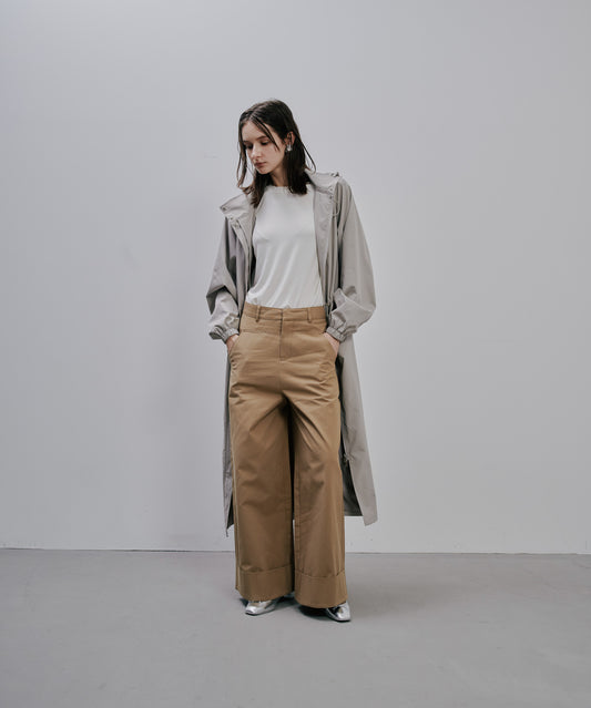 Chino Wide Pants [603385] beige