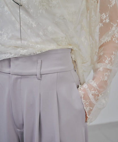 Tuck Pants [603356] light grey