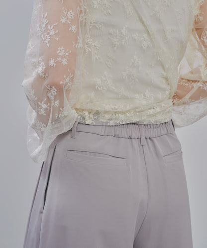 Tuck Pants [603356] light grey