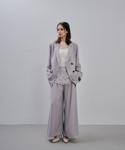 Tuck Pants [603356] light grey