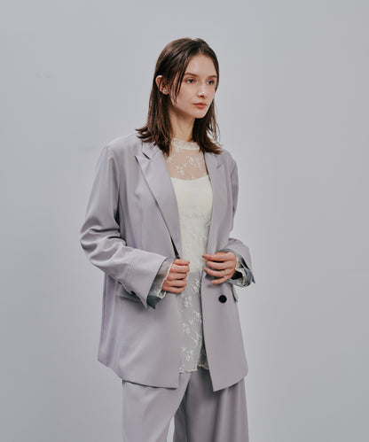【Summer SALE!!】Tailored Jacket [603357] light grey(70)