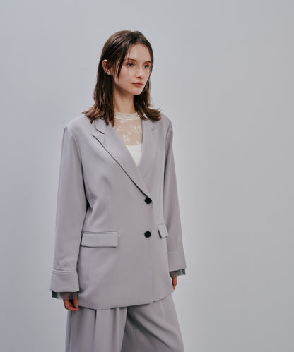 【Summer SALE!!】Tailored Jacket [603357] light grey(70)