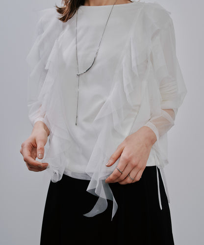 Tulle Tops [603344] off