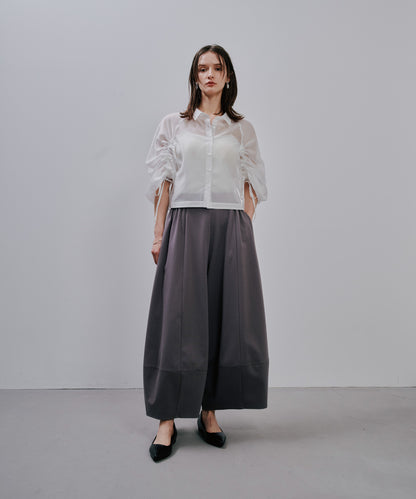 【SALE/50%0ff】Sheer Shirt [603353] off(01)