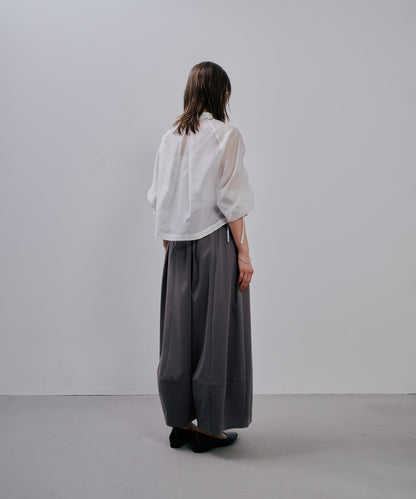 【SALE/50%0ff】Sheer Shirt [603353] off(01)