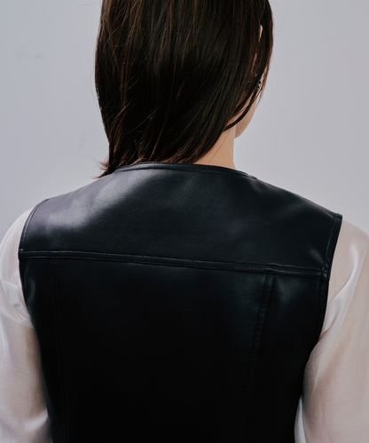 【SALE/50%0ff】Rider's Tulle Vest [603349] black
