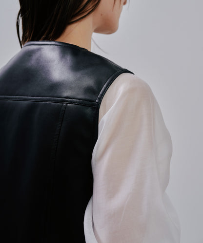 【SALE/50%0ff】Rider's Tulle Vest [603349] black